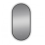 SY Pill Led Mirrors With Black Framed 450*900